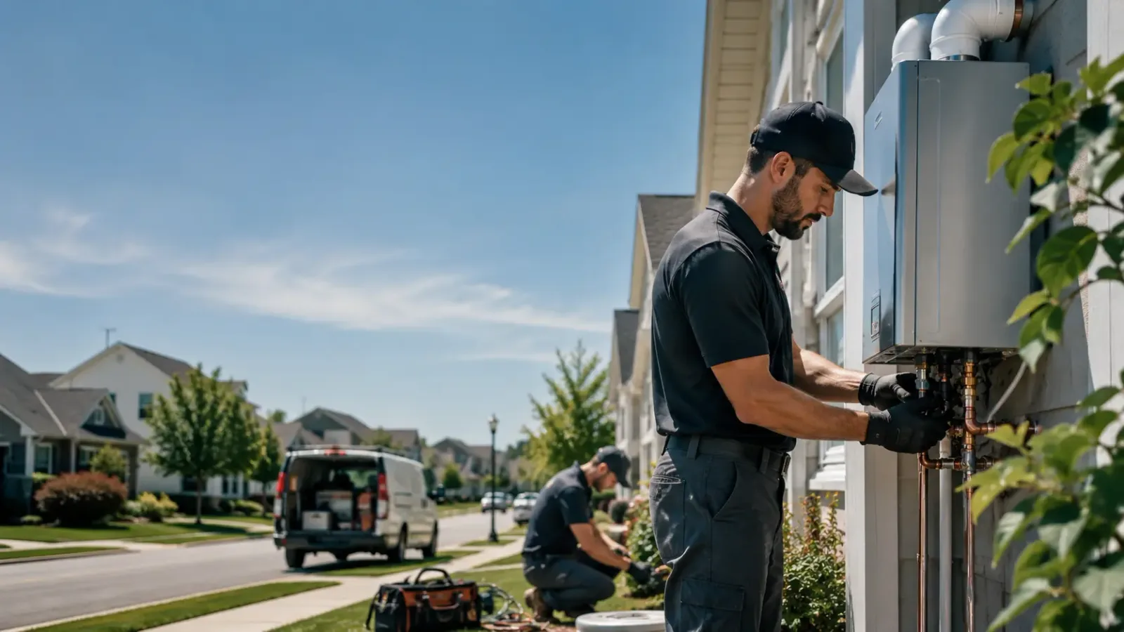 Tankless Water Heater Installation in Bridgeport, WV